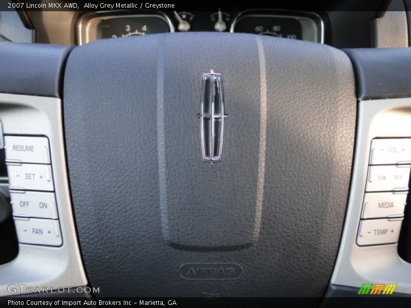 Alloy Grey Metallic / Greystone 2007 Lincoln MKX AWD