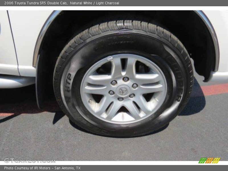 Natural White / Light Charcoal 2006 Toyota Tundra SR5 Double Cab