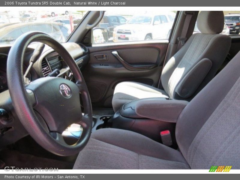 Natural White / Light Charcoal 2006 Toyota Tundra SR5 Double Cab