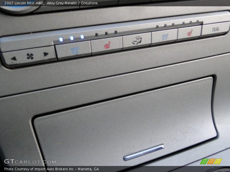 Controls of 2007 MKX AWD