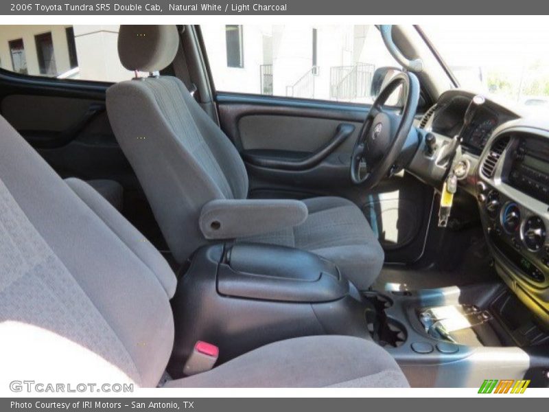 Natural White / Light Charcoal 2006 Toyota Tundra SR5 Double Cab