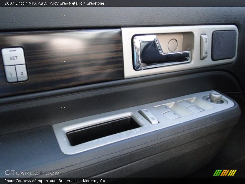 Controls of 2007 MKX AWD