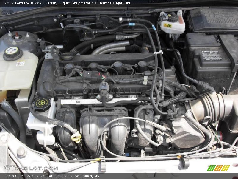 Liquid Grey Metallic / Charcoal/Light Flint 2007 Ford Focus ZX4 S Sedan