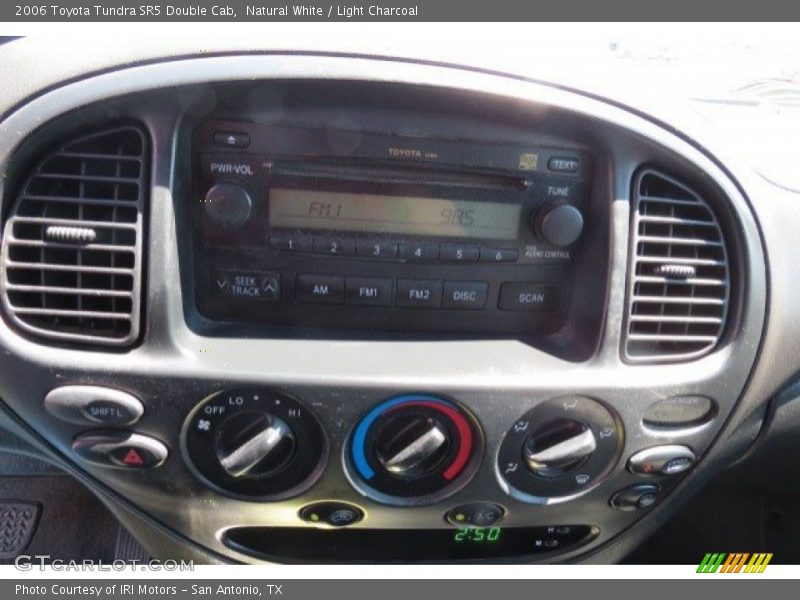 Natural White / Light Charcoal 2006 Toyota Tundra SR5 Double Cab