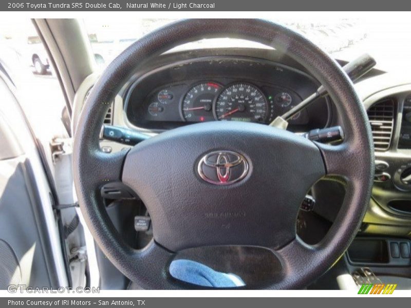 Natural White / Light Charcoal 2006 Toyota Tundra SR5 Double Cab