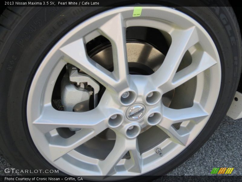 Pearl White / Cafe Latte 2013 Nissan Maxima 3.5 SV