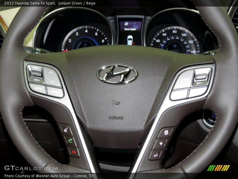 Juniper Green / Beige 2013 Hyundai Santa Fe Sport