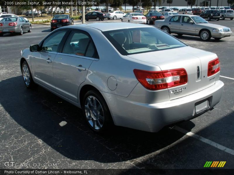 Silver Frost Metallic / Light Stone 2006 Lincoln Zephyr