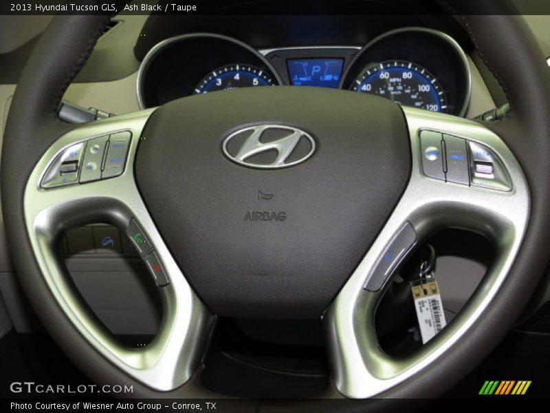 Ash Black / Taupe 2013 Hyundai Tucson GLS