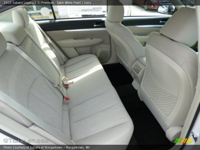 Satin White Pearl / Ivory 2013 Subaru Legacy 2.5i Premium