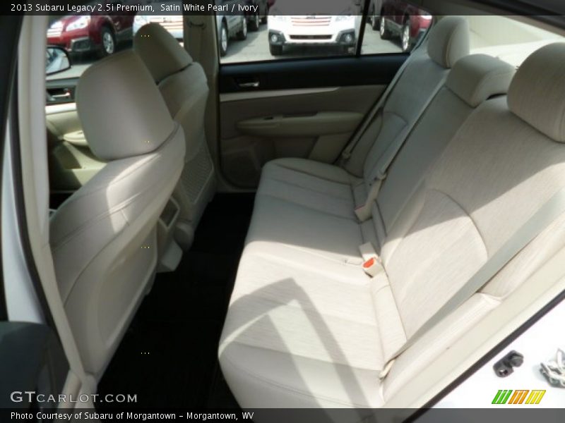 Satin White Pearl / Ivory 2013 Subaru Legacy 2.5i Premium