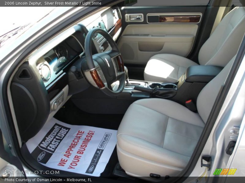 Silver Frost Metallic / Light Stone 2006 Lincoln Zephyr