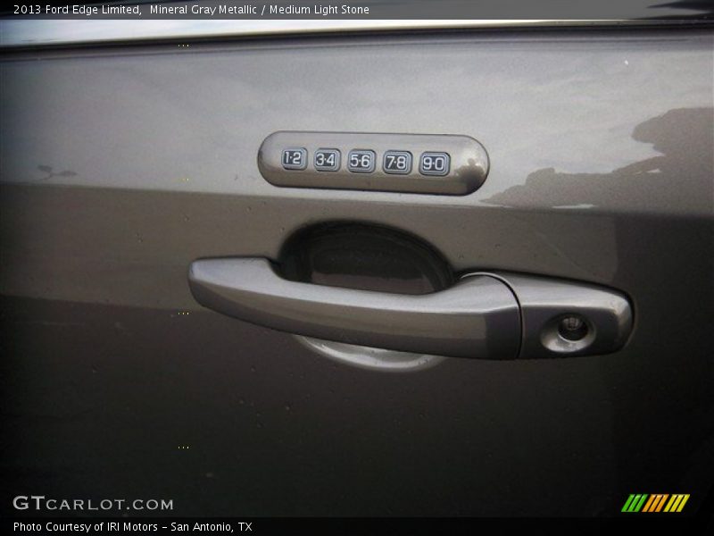 Mineral Gray Metallic / Medium Light Stone 2013 Ford Edge Limited