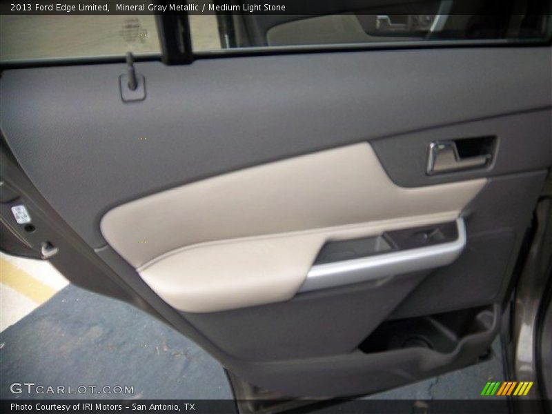 Mineral Gray Metallic / Medium Light Stone 2013 Ford Edge Limited