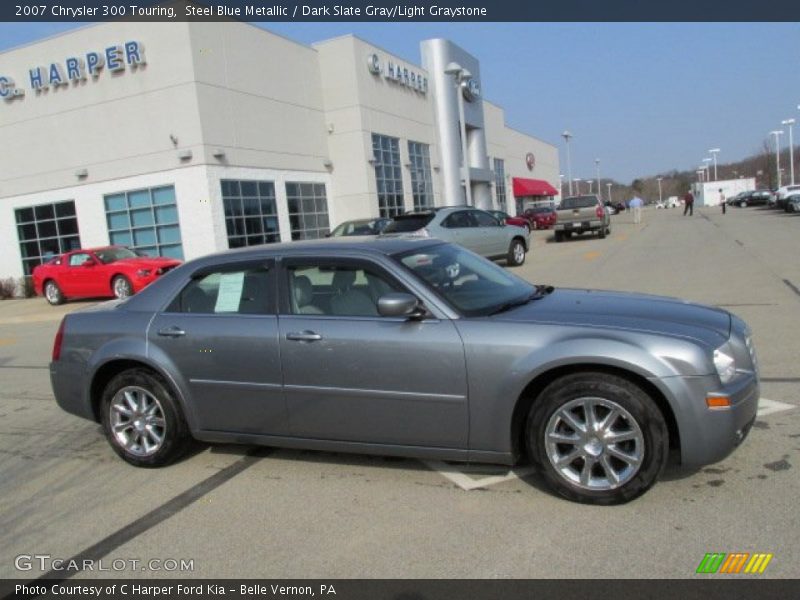 Steel Blue Metallic / Dark Slate Gray/Light Graystone 2007 Chrysler 300 Touring