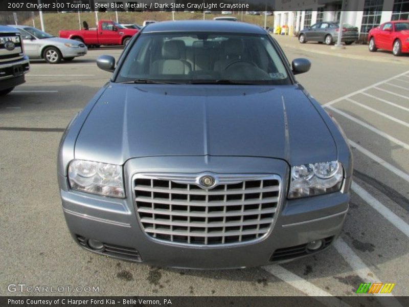 Steel Blue Metallic / Dark Slate Gray/Light Graystone 2007 Chrysler 300 Touring