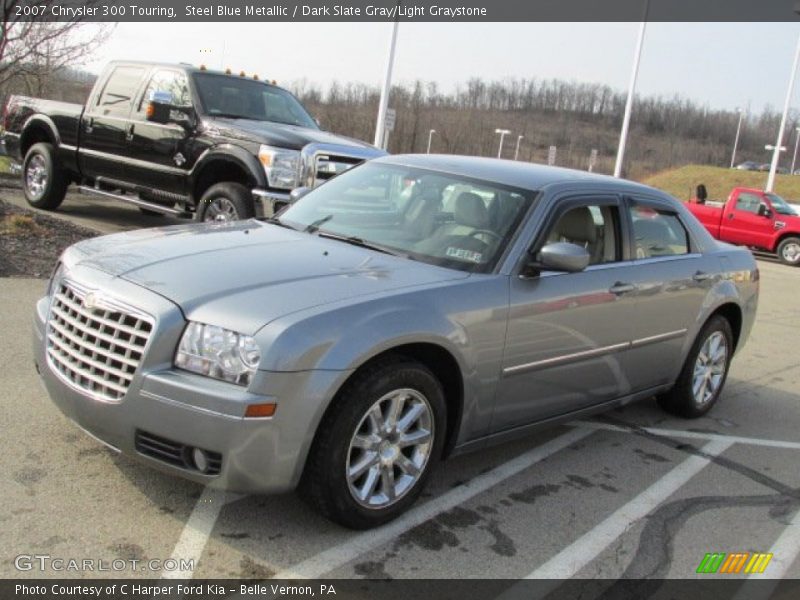 Steel Blue Metallic / Dark Slate Gray/Light Graystone 2007 Chrysler 300 Touring