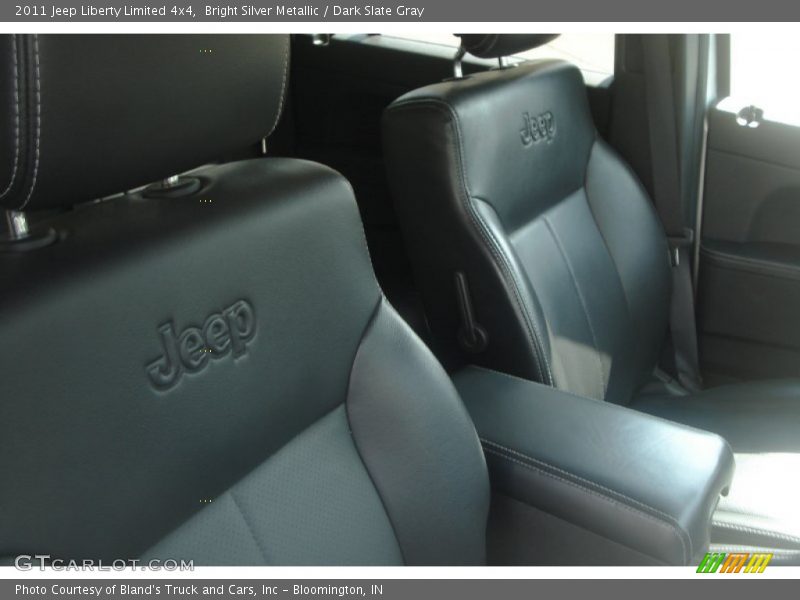 Bright Silver Metallic / Dark Slate Gray 2011 Jeep Liberty Limited 4x4