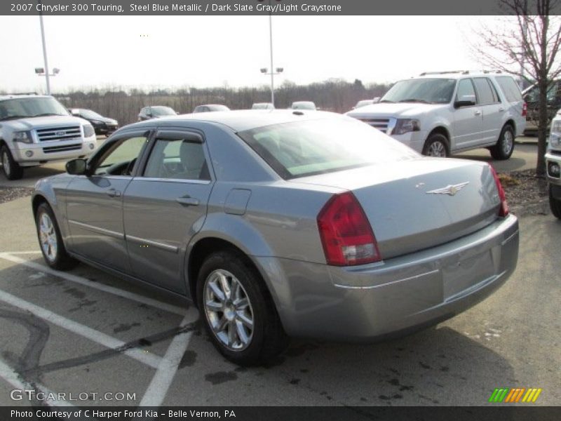 Steel Blue Metallic / Dark Slate Gray/Light Graystone 2007 Chrysler 300 Touring