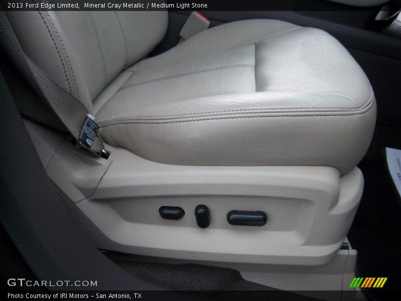 Mineral Gray Metallic / Medium Light Stone 2013 Ford Edge Limited