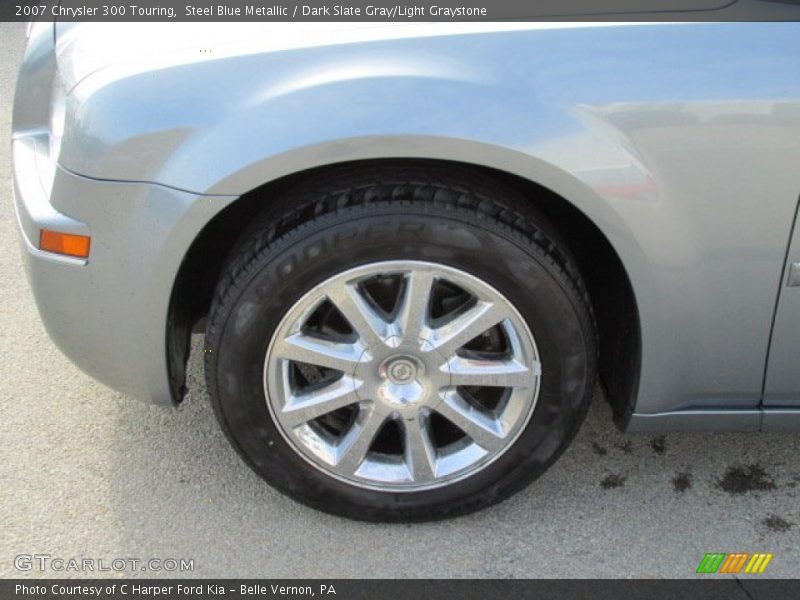 Steel Blue Metallic / Dark Slate Gray/Light Graystone 2007 Chrysler 300 Touring