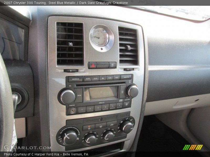 Steel Blue Metallic / Dark Slate Gray/Light Graystone 2007 Chrysler 300 Touring