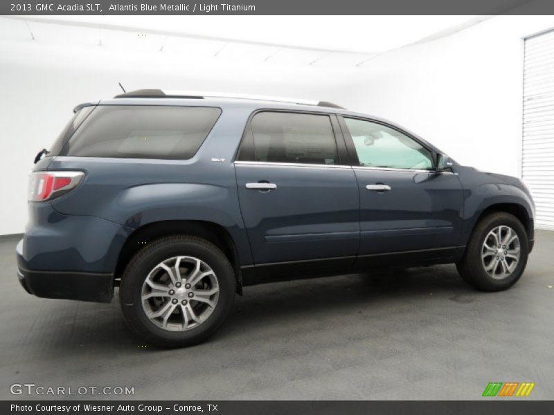 Atlantis Blue Metallic / Light Titanium 2013 GMC Acadia SLT