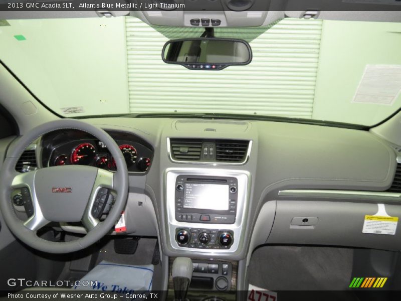 Atlantis Blue Metallic / Light Titanium 2013 GMC Acadia SLT