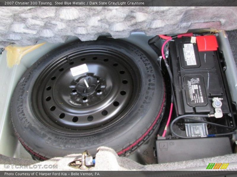 Steel Blue Metallic / Dark Slate Gray/Light Graystone 2007 Chrysler 300 Touring
