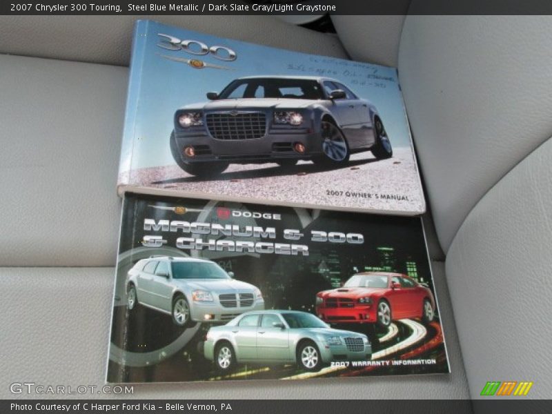 Steel Blue Metallic / Dark Slate Gray/Light Graystone 2007 Chrysler 300 Touring