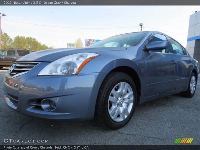 Ocean Gray / Charcoal 2012 Nissan Altima 2.5 S