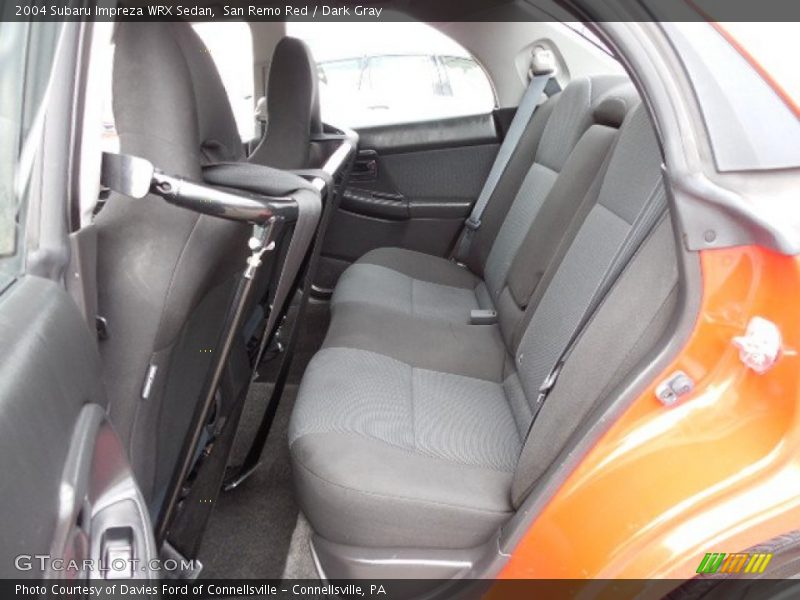 San Remo Red / Dark Gray 2004 Subaru Impreza WRX Sedan