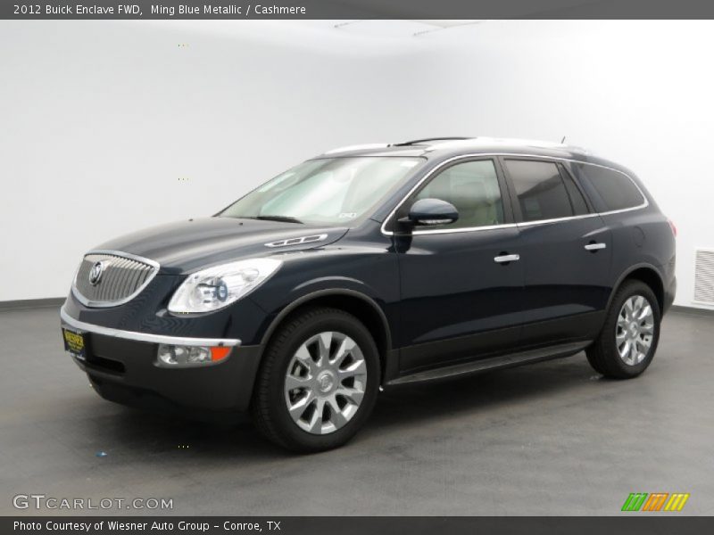 Ming Blue Metallic / Cashmere 2012 Buick Enclave FWD