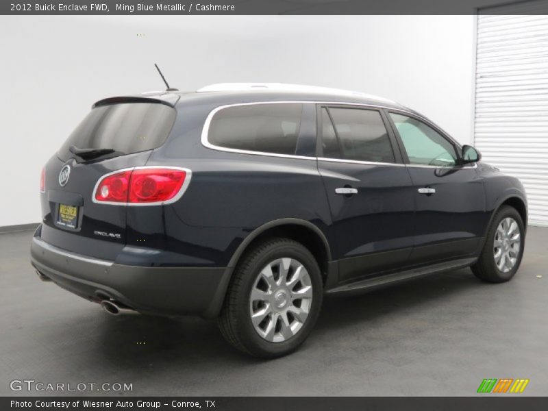 Ming Blue Metallic / Cashmere 2012 Buick Enclave FWD