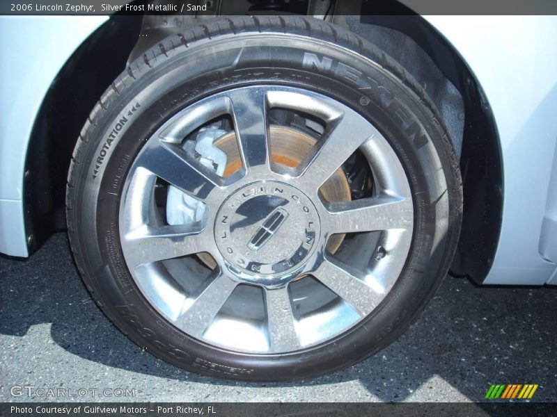 Silver Frost Metallic / Sand 2006 Lincoln Zephyr