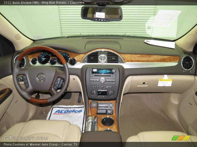 Ming Blue Metallic / Cashmere 2012 Buick Enclave FWD