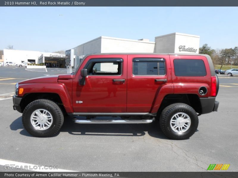  2010 H3  Red Rock Metallic