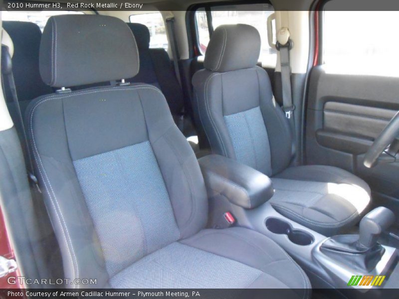Front Seat of 2010 H3 