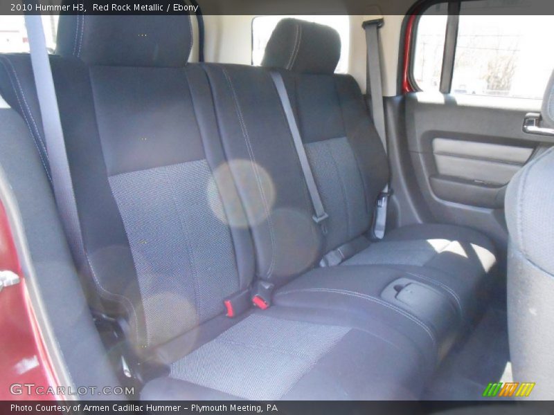 Red Rock Metallic / Ebony 2010 Hummer H3