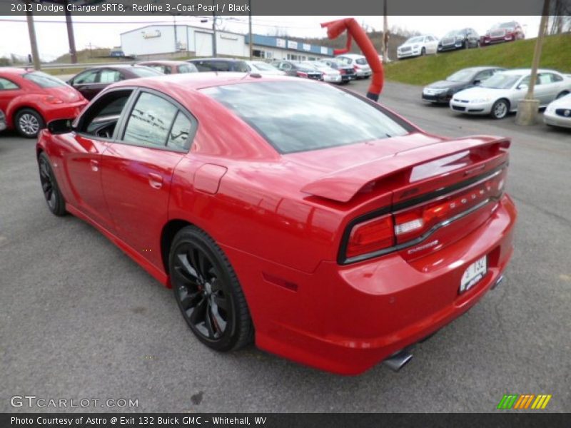 Redline 3-Coat Pearl / Black 2012 Dodge Charger SRT8