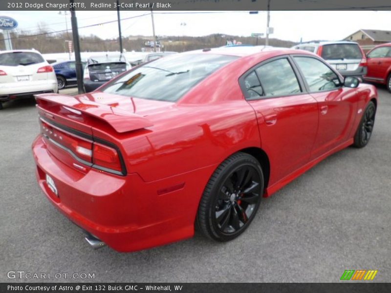 Redline 3-Coat Pearl / Black 2012 Dodge Charger SRT8