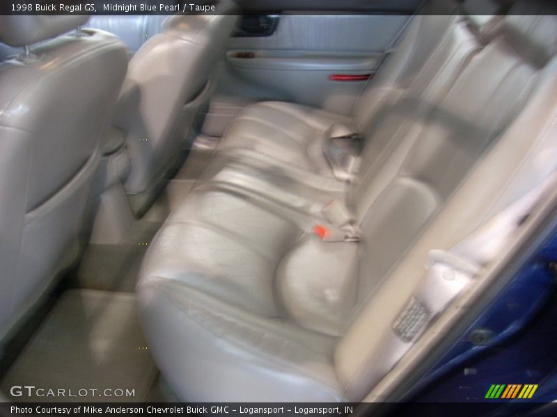 Midnight Blue Pearl / Taupe 1998 Buick Regal GS