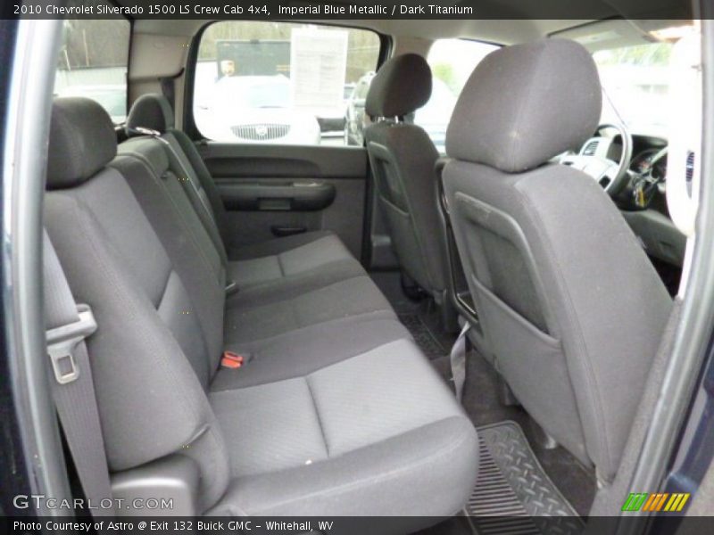 Imperial Blue Metallic / Dark Titanium 2010 Chevrolet Silverado 1500 LS Crew Cab 4x4