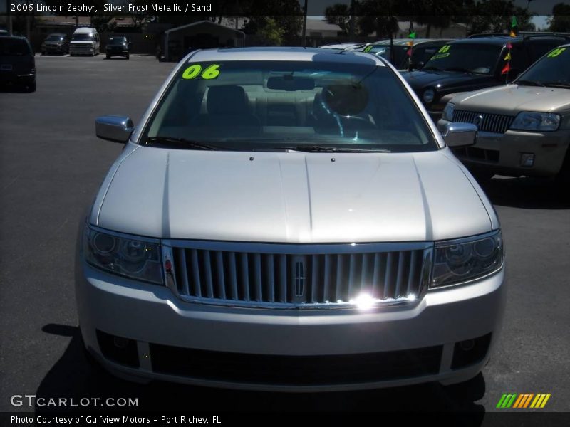 Silver Frost Metallic / Sand 2006 Lincoln Zephyr