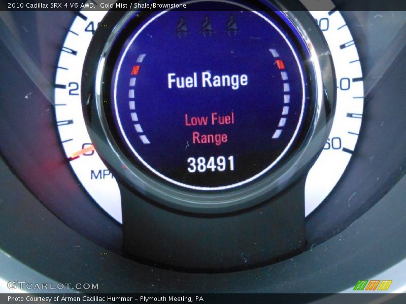 Gold Mist / Shale/Brownstone 2010 Cadillac SRX 4 V6 AWD