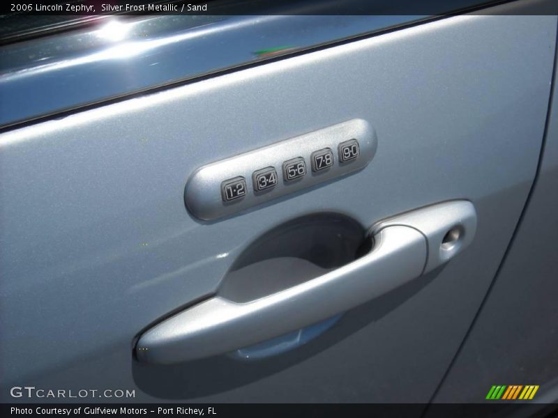 Silver Frost Metallic / Sand 2006 Lincoln Zephyr