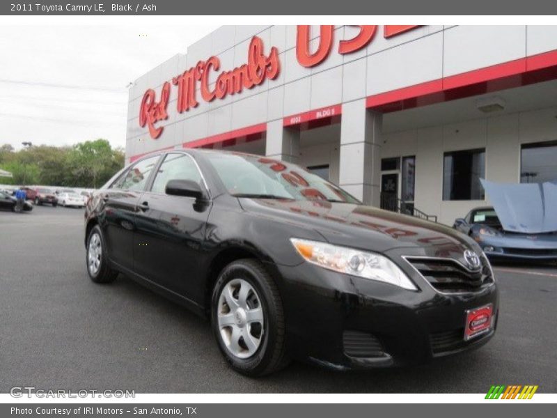 Black / Ash 2011 Toyota Camry LE