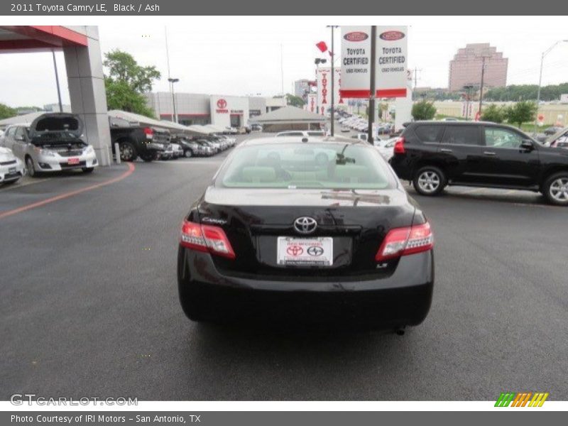 Black / Ash 2011 Toyota Camry LE