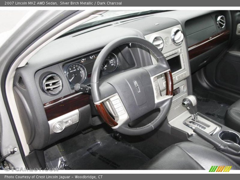 Silver Birch Metallic / Dark Charcoal 2007 Lincoln MKZ AWD Sedan