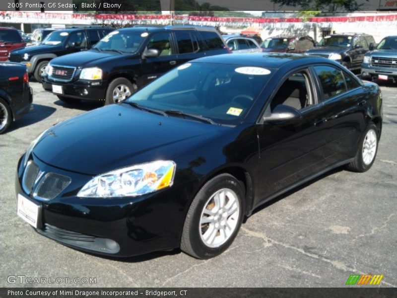 Black / Ebony 2005 Pontiac G6 Sedan